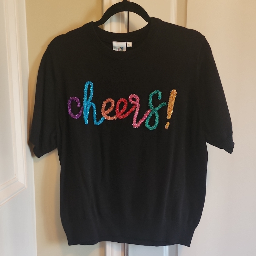 Queen Of Sparkles Cheers Sweater
